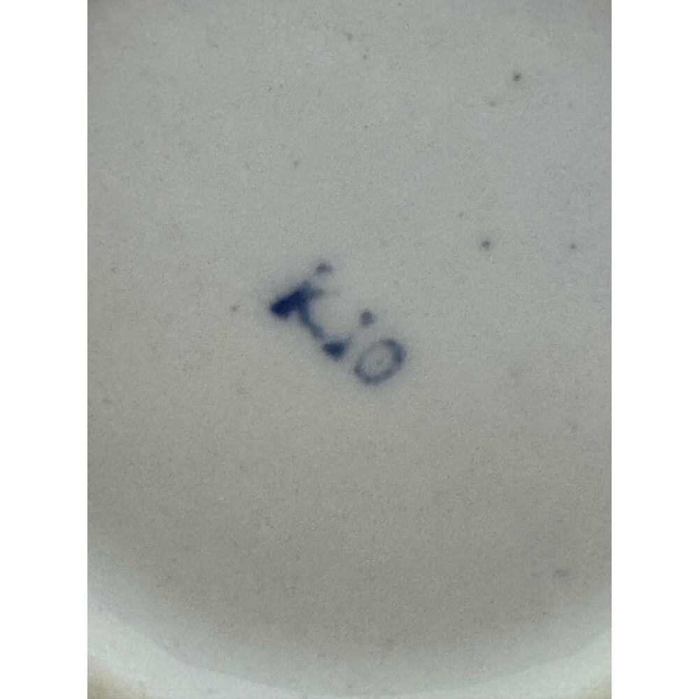 Blue White Porcelain Bud Vase Asian Floral Chinoiserie Decor 8 Inch - Picture 7 of 8